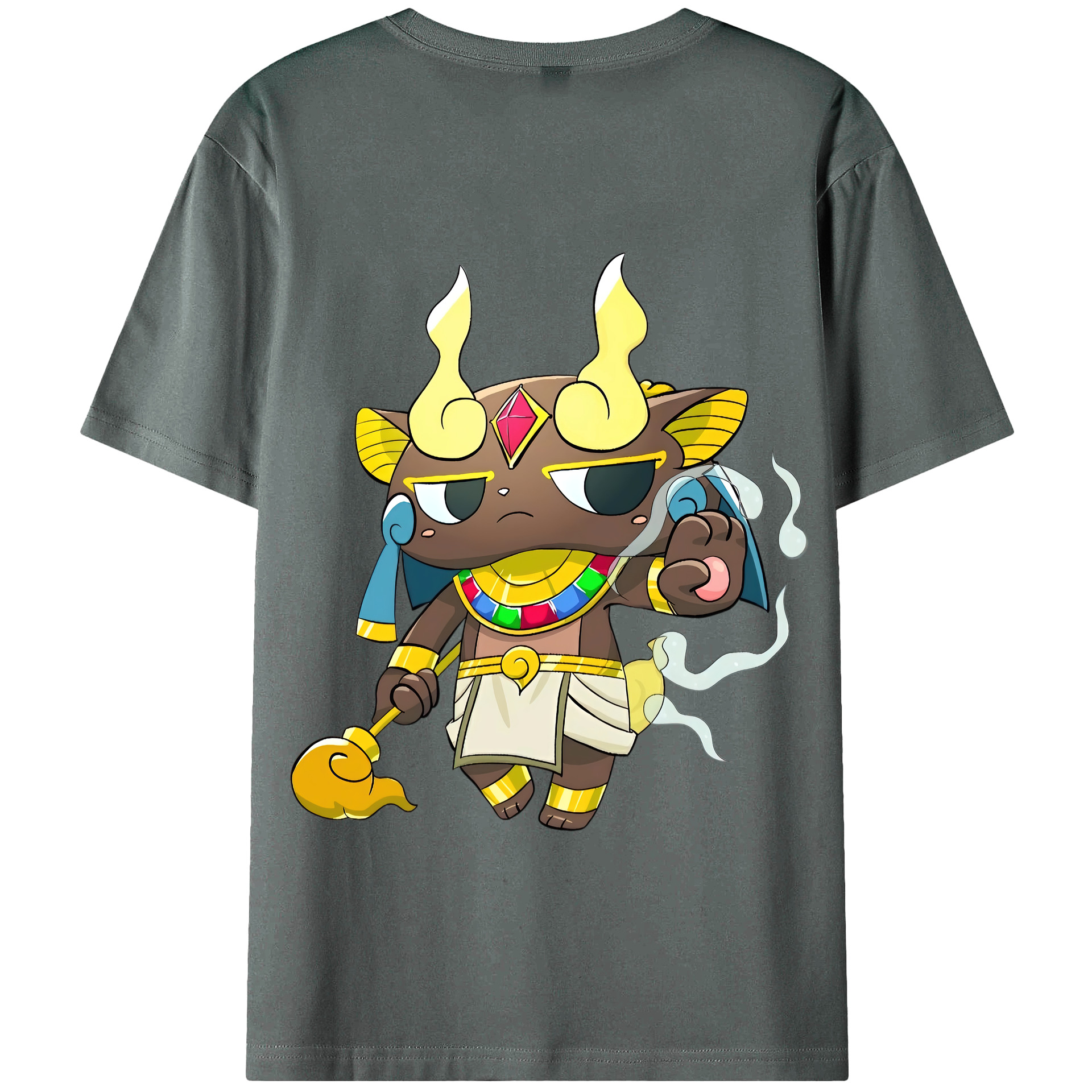 （画像用） 妖怪ウォッチ Yo-kai Watch 綿100％半袖Tシャツ（背面プリント）